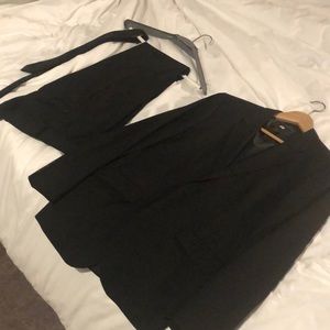 H&M Black Suit and Tie.
